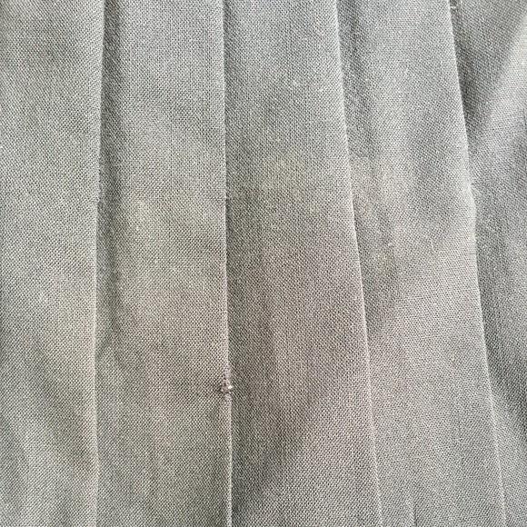 Vintage Navy Schoolgirl Wool Pleated Skirt - Picture 4 of 4